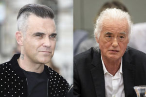 Robbie Williams y Jimmy Page