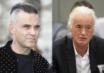 Robbie Williams y Jimmy Page